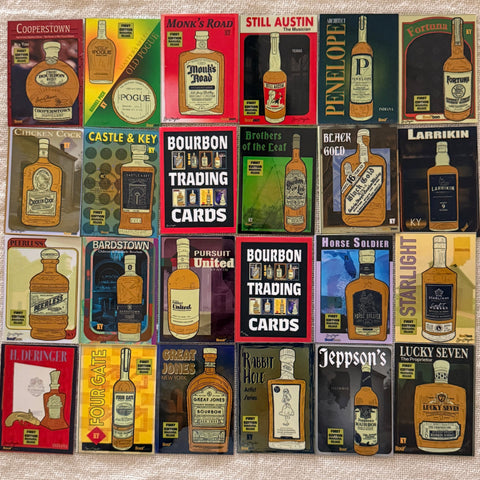 Smaller Pours, Bigger Cheers: New Bourbon Trading Card Packs Starting at $11.99
