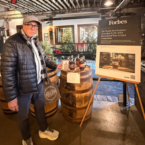 Bourbon Bottle Art Print – 5x7