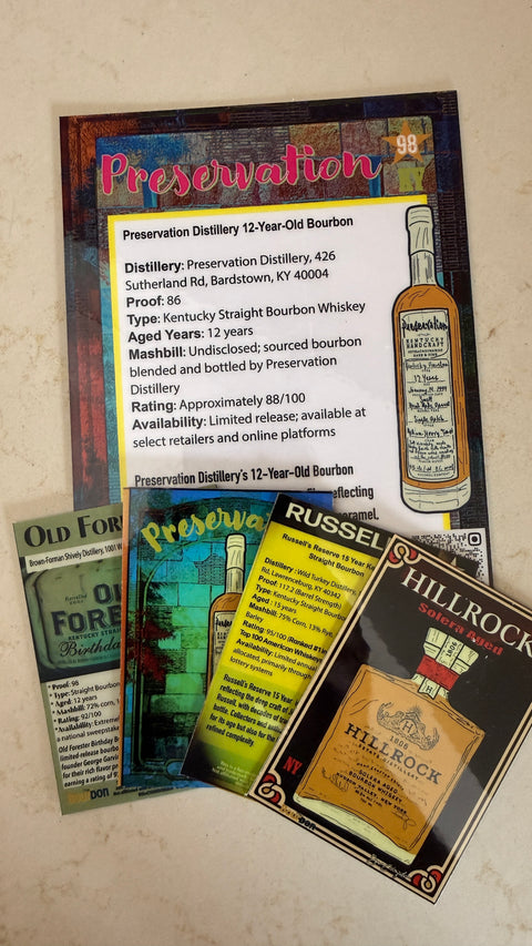 Bourbon Bottle Art Print – 5x7