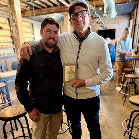 Bourbon Bottle Art Print – 5x7