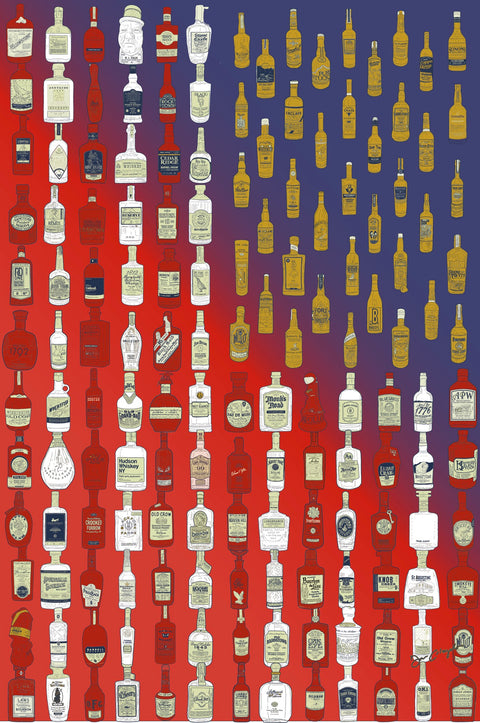 Bourbon Art FLAG 20 x 30